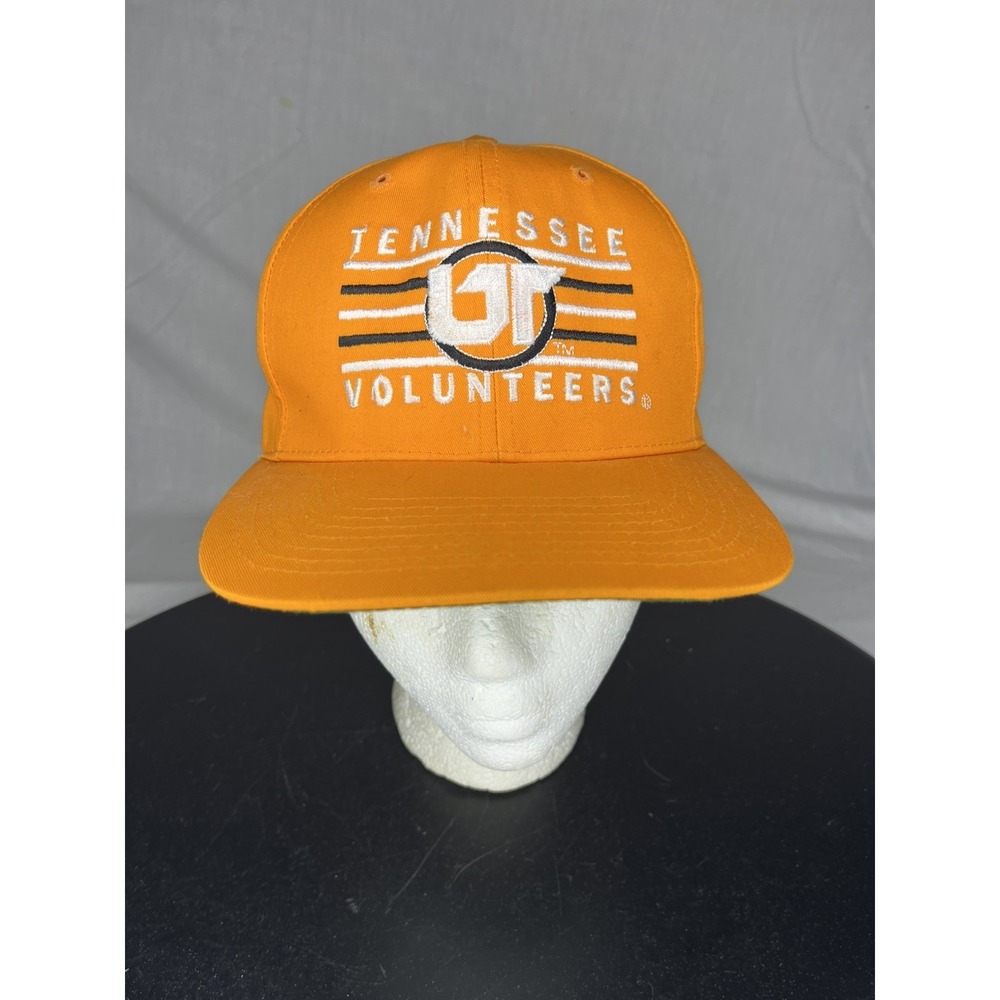 Vintage Annco UT Tennessee Volunteers SnapBack Hat Cap Orange